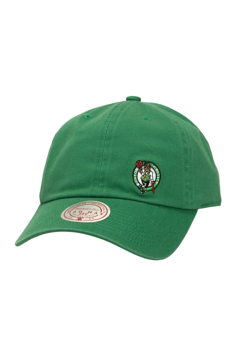 Mitchell & Ness Women's Mitchell & Ness Kelly Green Boston Celtics Micro Lefty Adjustable Hat, Alternate, color, Kelly Green