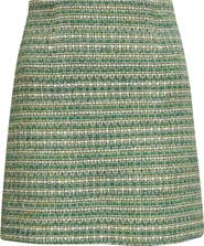 Carolina Herrera Tweed Miniskirt