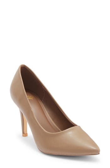 Rebecca Allen Pointed Toe Pump In Animal Print