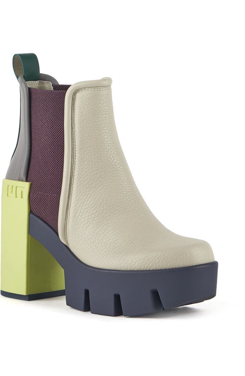 United Nude Grip Chelsea Mid Lug Platform Bootie, Alternate, color, Trial