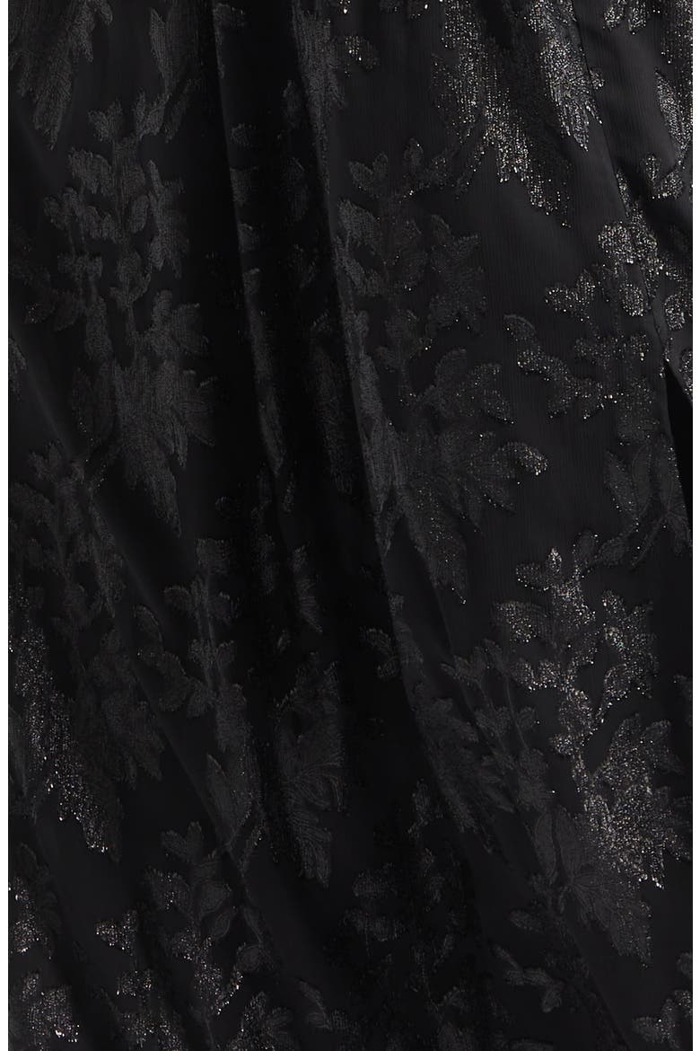 Rebecca Jacquard Gown, Alternate, color, BLACK JACQUARD