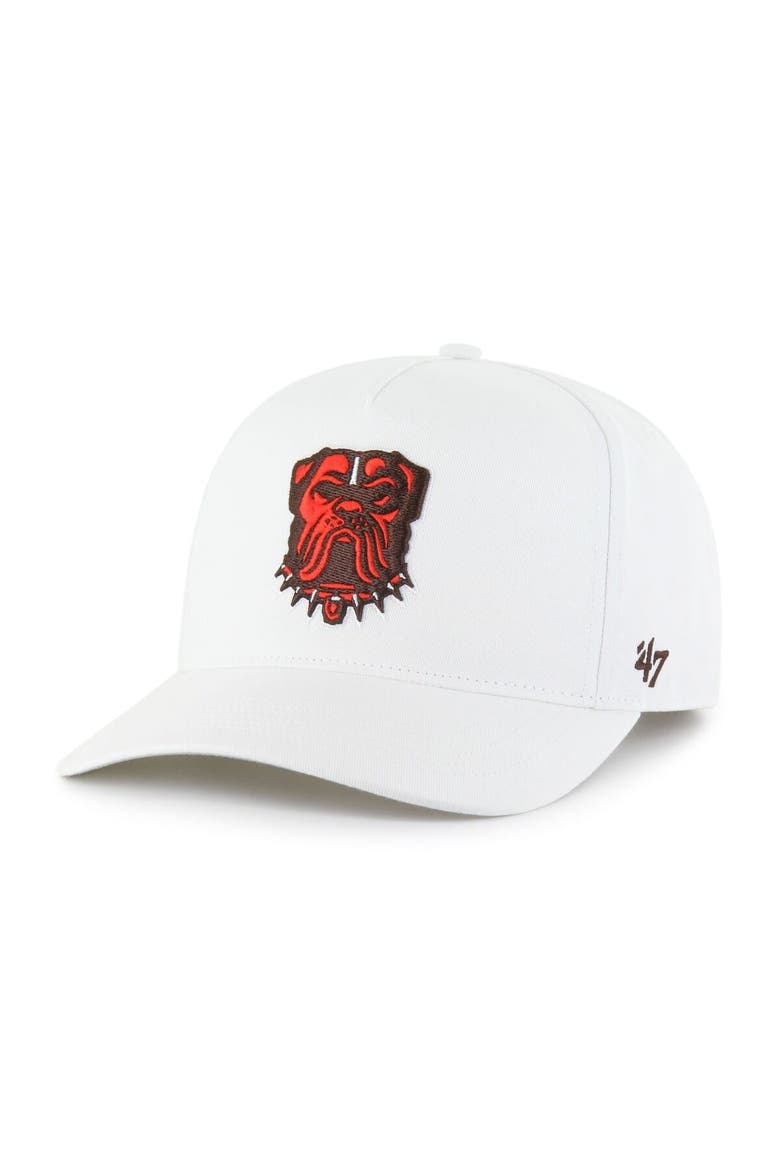 Men's '47 White Cleveland Browns Hitch Adjustable Hat, Main, color, White