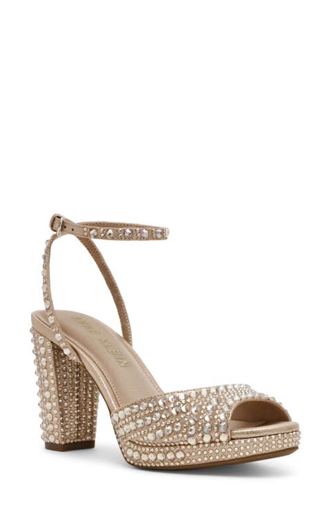 Vanna Ankle Strap Platform Sandal (Women)