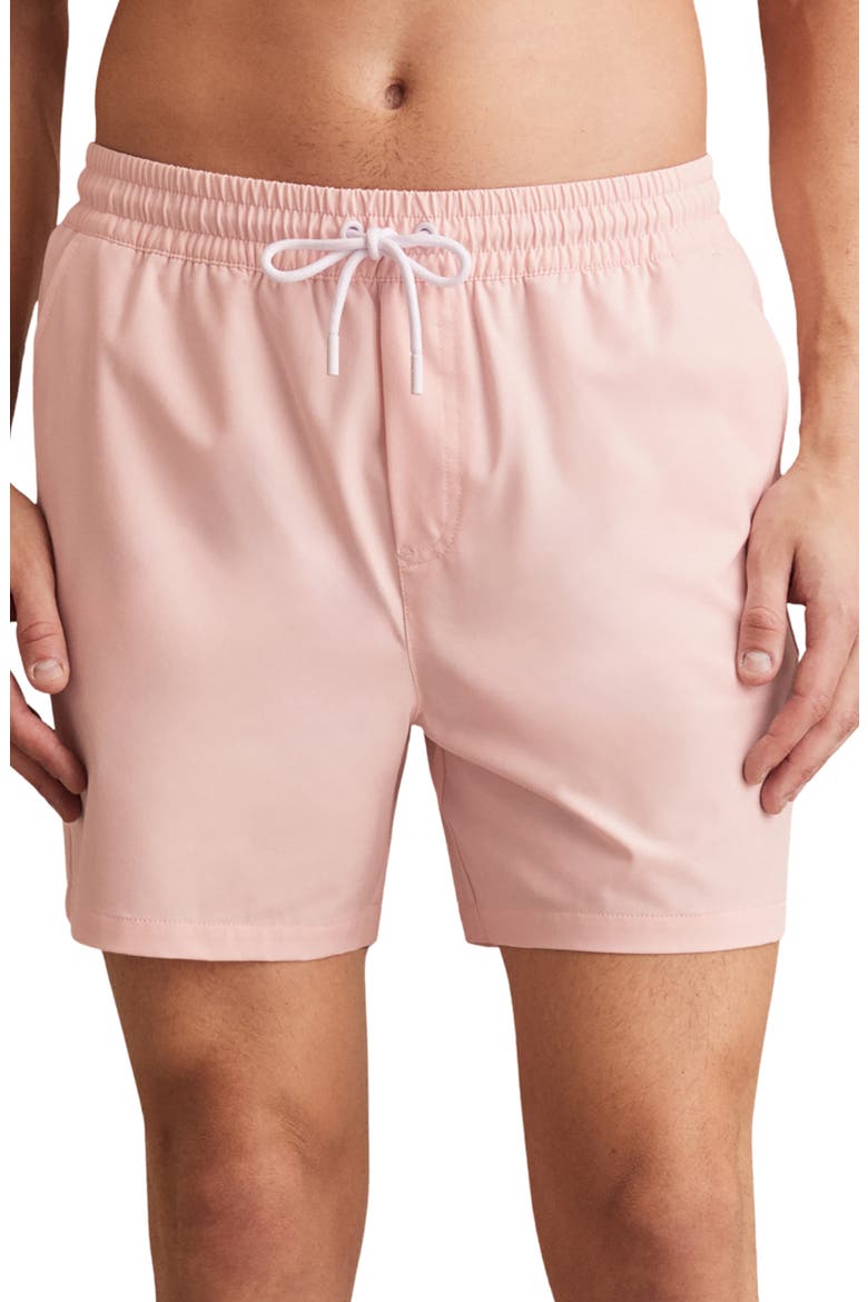 Cliff Swim Trunks, Main, color, PINK