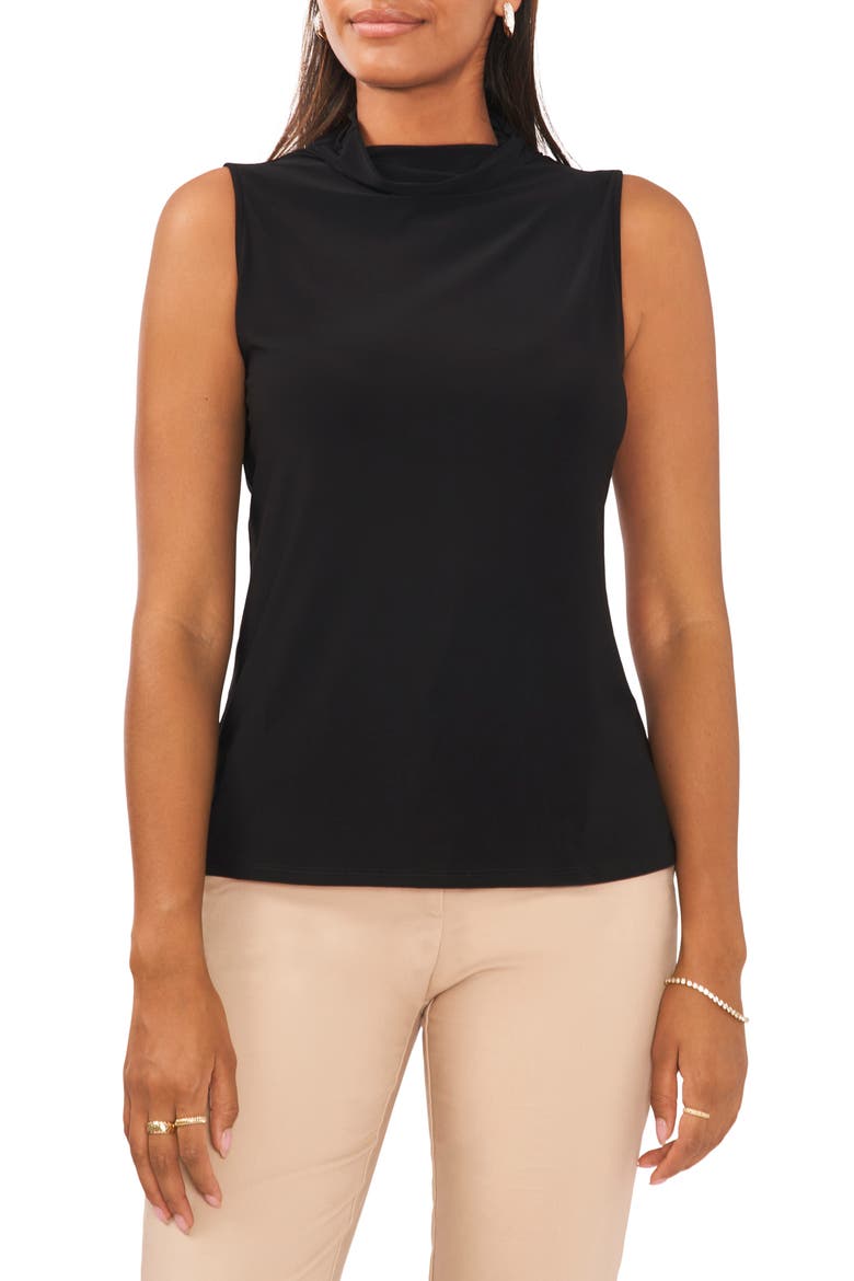 Sleeveless Top, Main, color, RICH BLACK