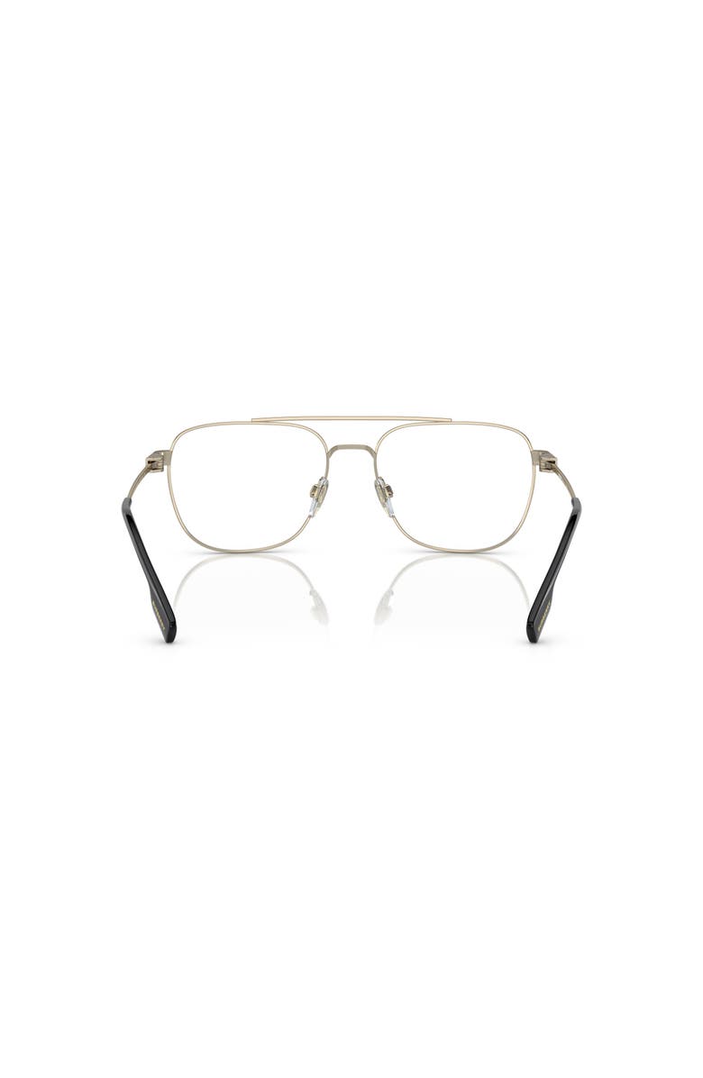 Burberry 57mm Square optical glasses, Alternate, color, Gold