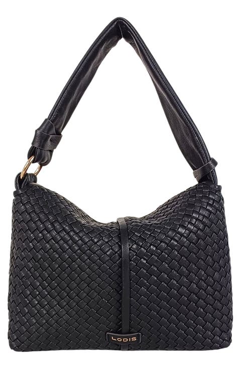 Ainsley Woven Shoulder Bag