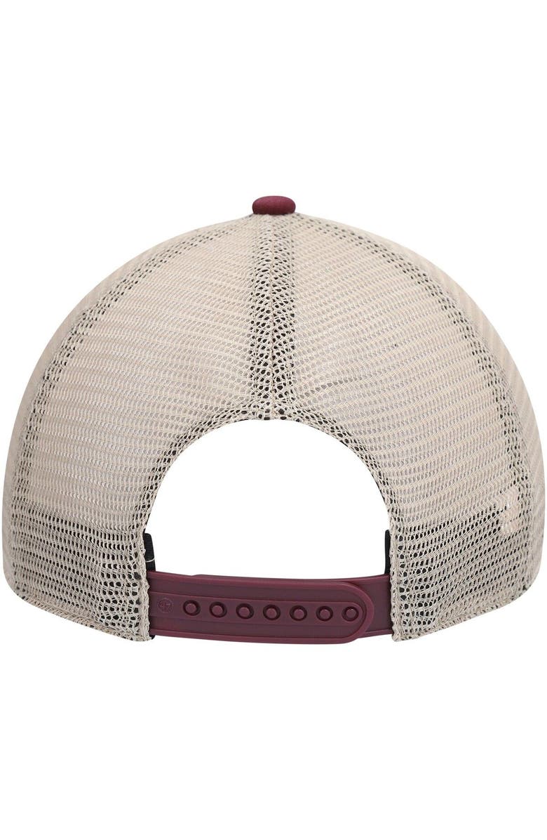 '47 Men's '47 Maroon Arizona State Sun Devils Four Stroke Clean Up Trucker Snapback Hat, Alternate, color, 