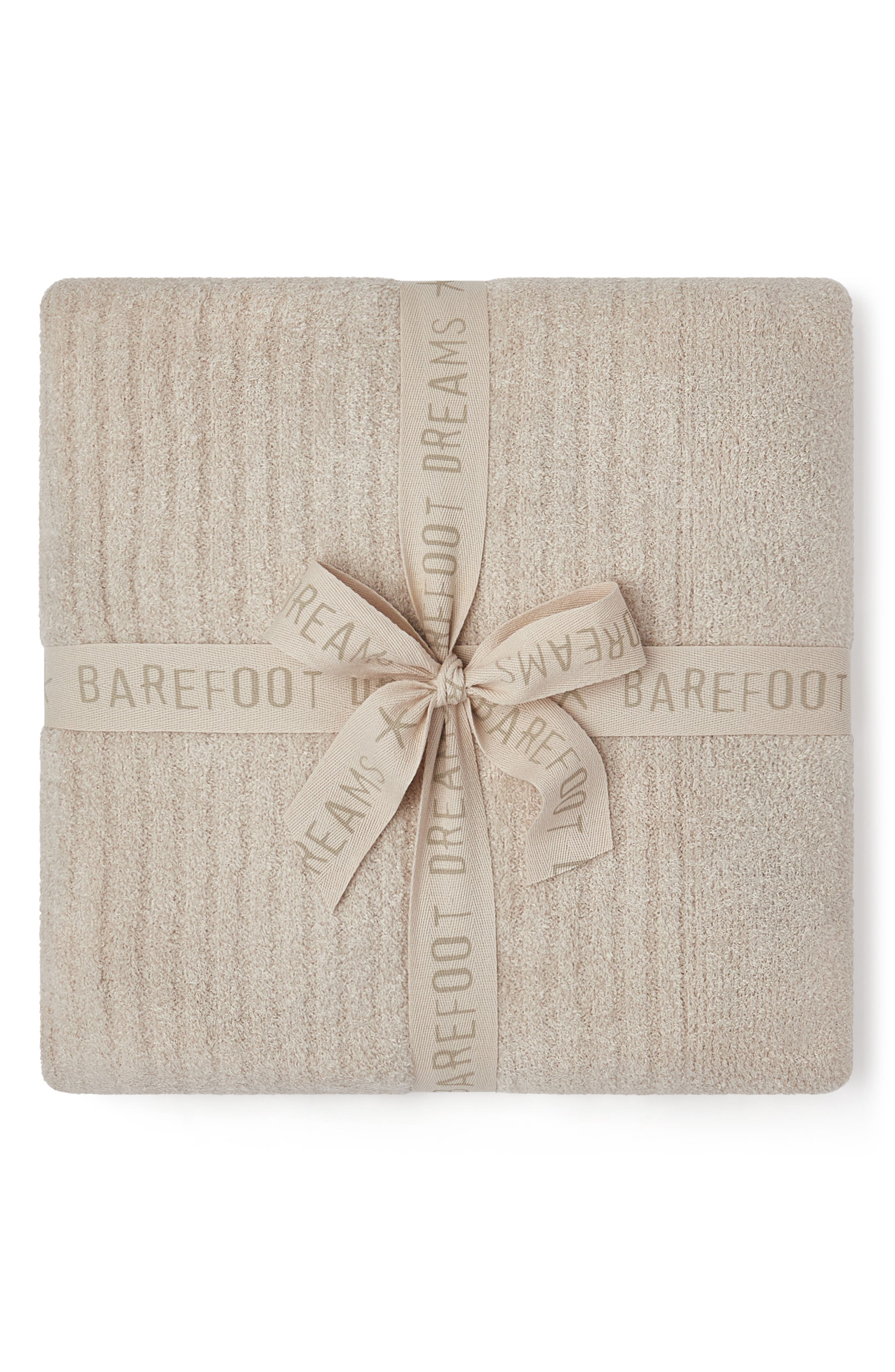 Barefoot Dreams® CozyChic Light Ribbed Throw - Stone