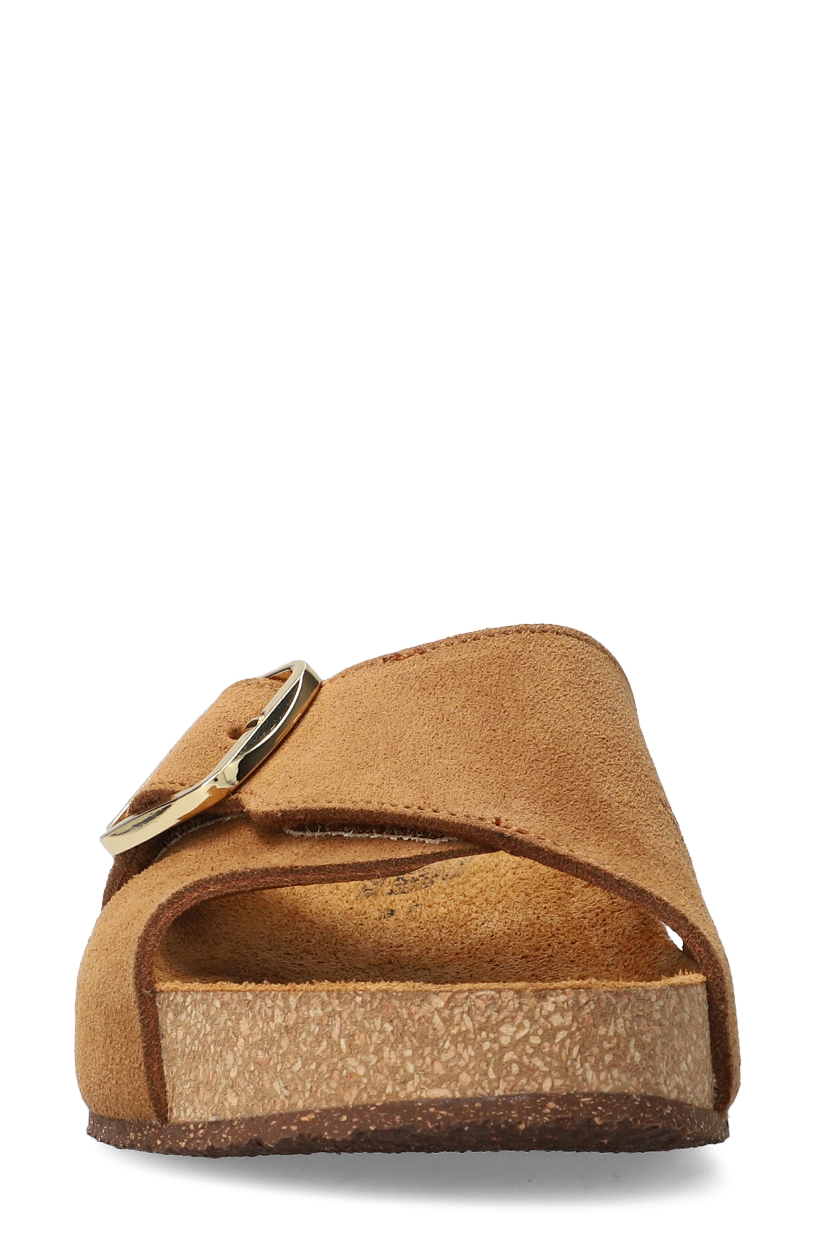 Mephisto Berrie Buckle Strap Slide Sandal, Alternate, color, 