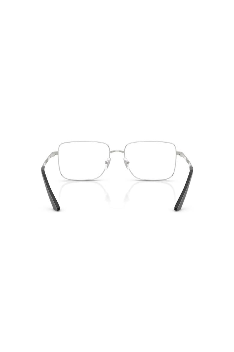 55mm Rectangle optical glasses, Alternate, color, Silver