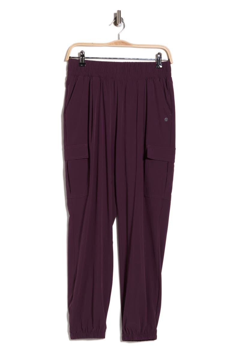 Villa Cargo Joggers, Alternate, color, PLUM PERFECT