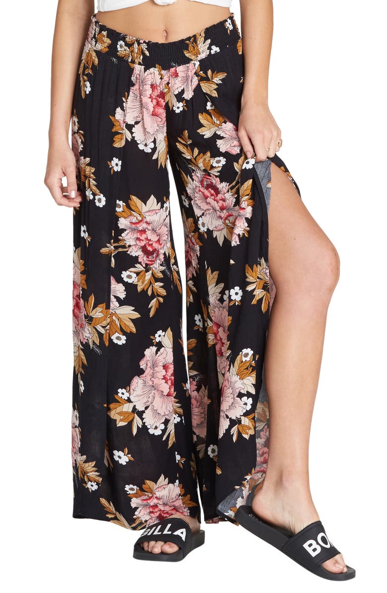 Billabong Wandering Soul Wide Leg Pants, Main, color, 