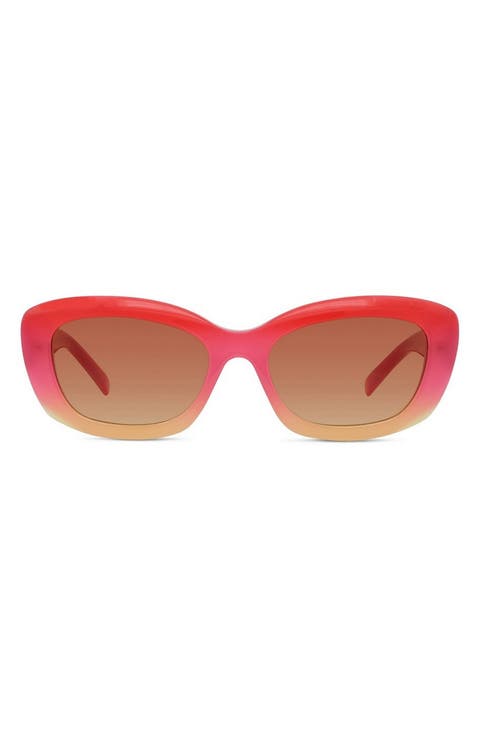 GV Day 54mm Geometric Sunglasses