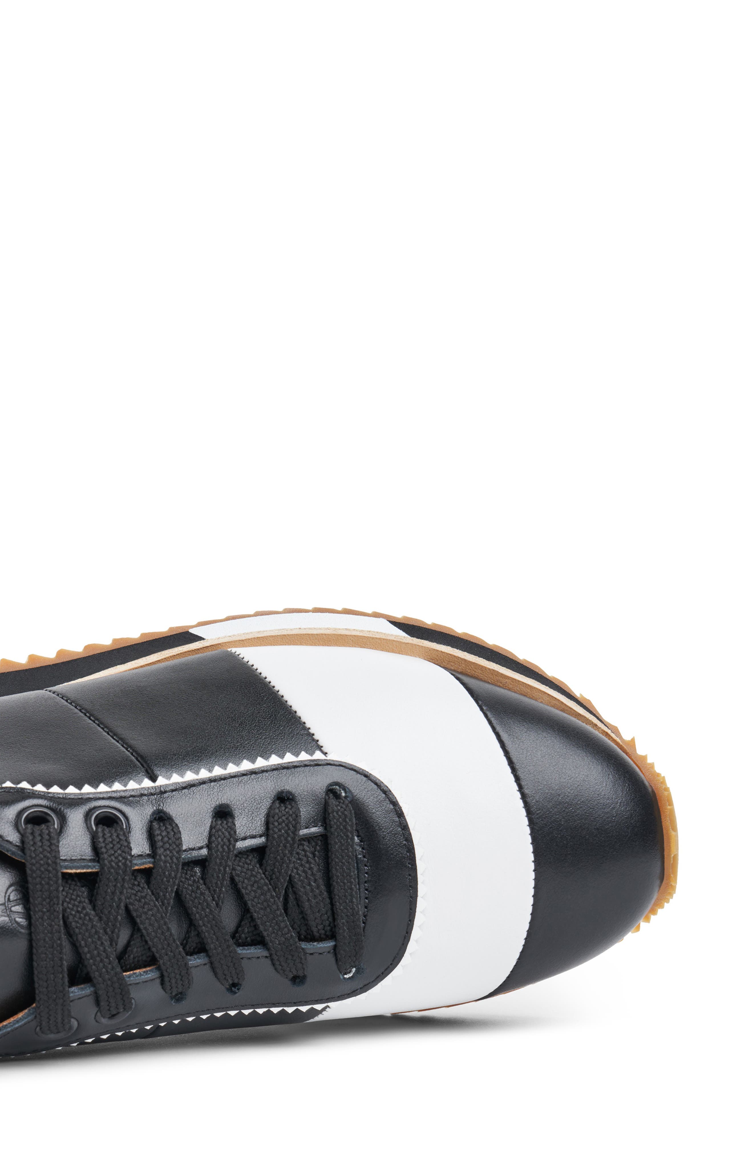 The Office of Angela Scott The Quinn Sneaker, Alternate, color, Black