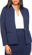 ELOQUII The Ultimate Stretch One-Button Blazer