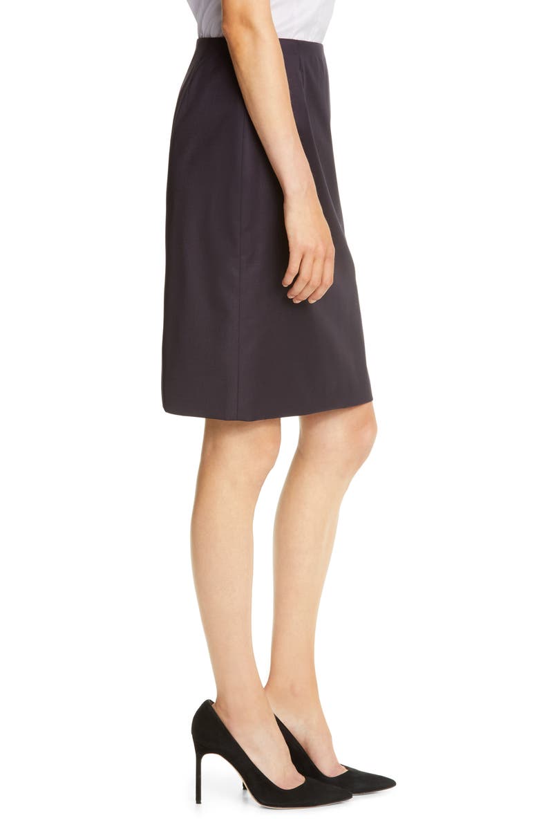 BOSS Vileana Mini Houndstooth Skirt, Alternate, color,