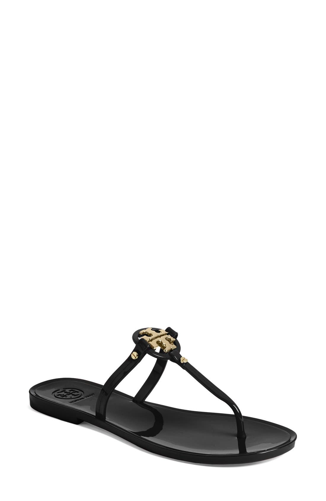 Tory Burch 'Mini Miller' Jelly Flip Flop, Main, color, 