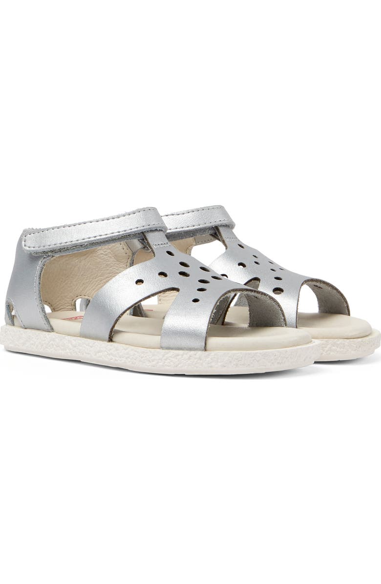 Camper Kids' Miko Twins Sandal, Main, color, Medium Gray