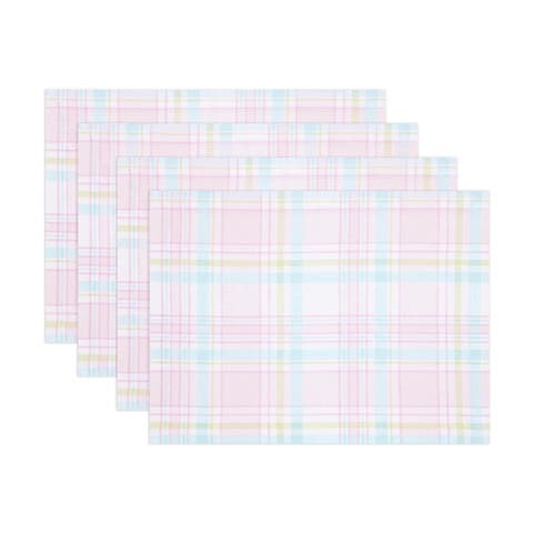 Linen Placemats - Palm Beach Plaid