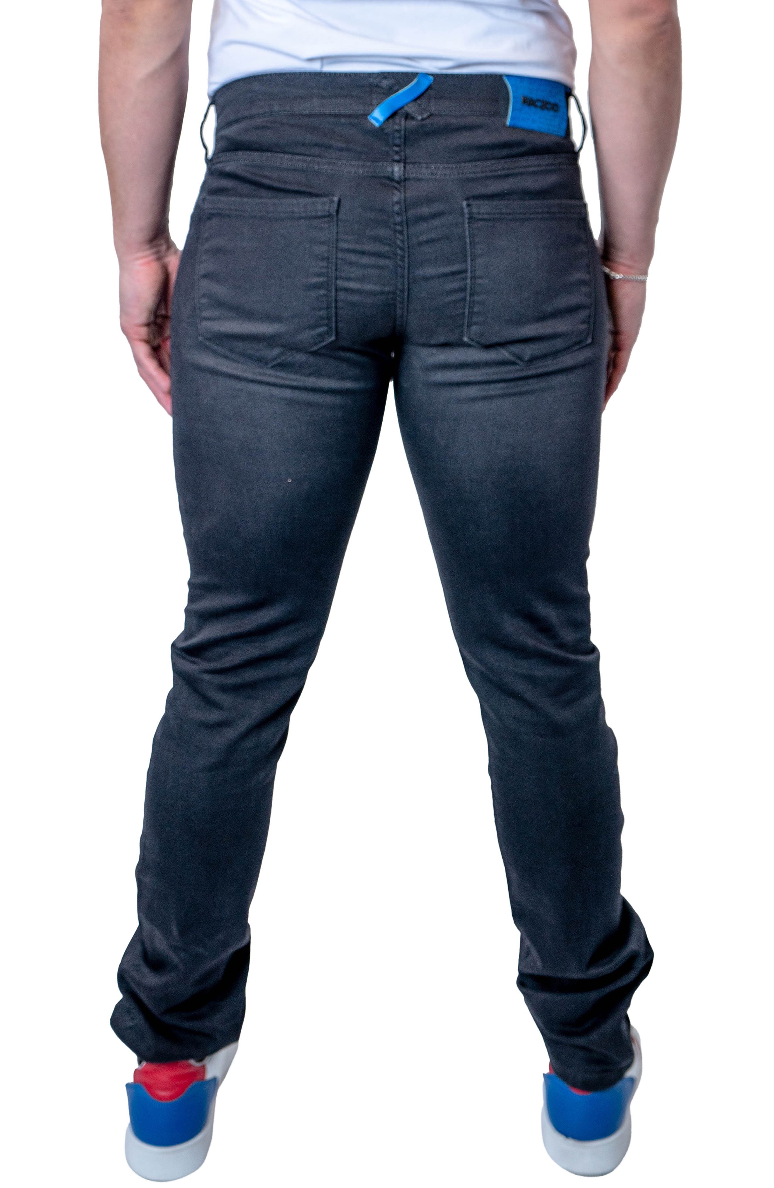 Tipped Athletic Fit Stretch Jeans - image 2