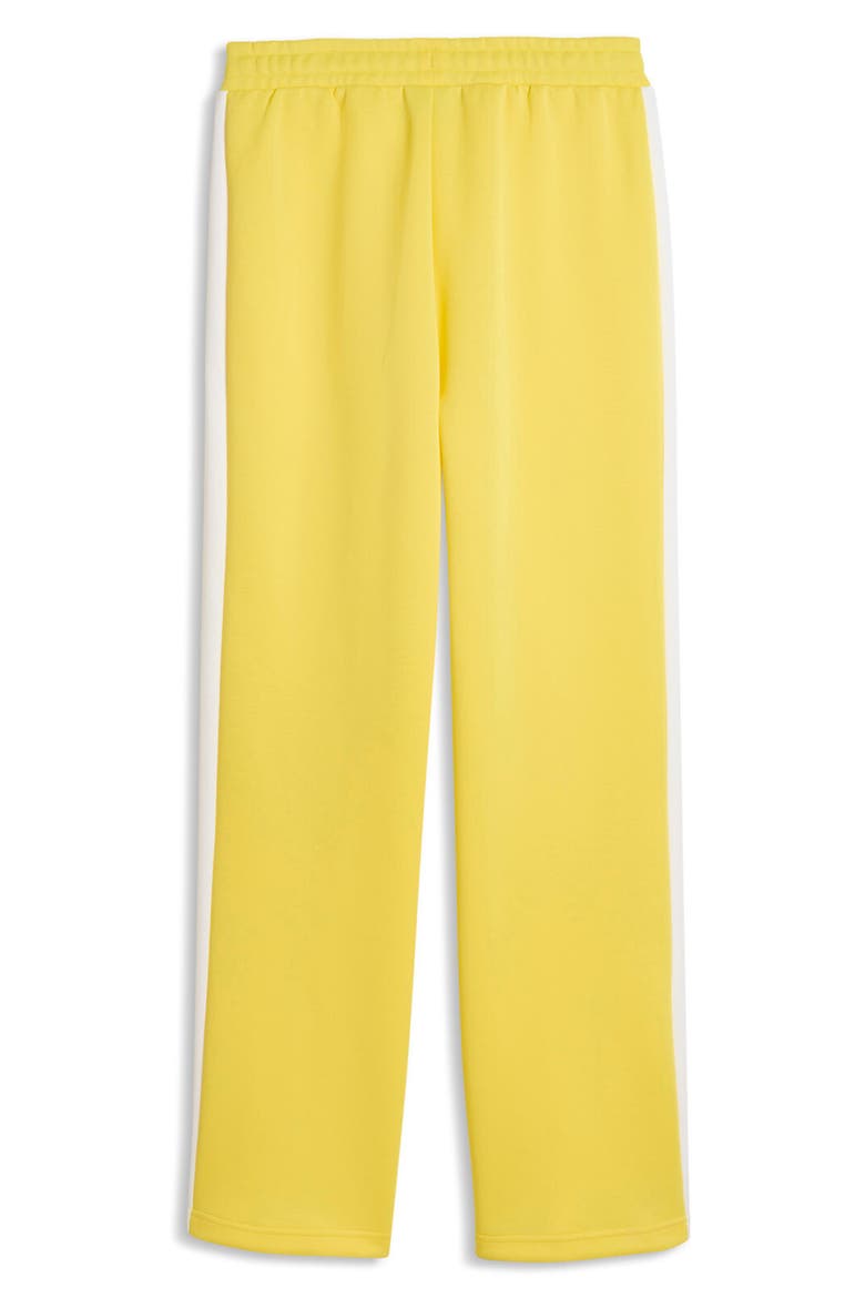 T7 Always On Straight Leg Track Pants, Alternate, color, LEMON MERINGUE