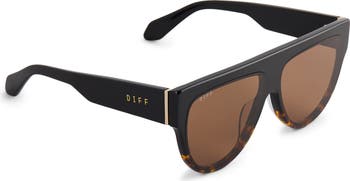Georgie 58mm Gradient Flat Top Sunglasses