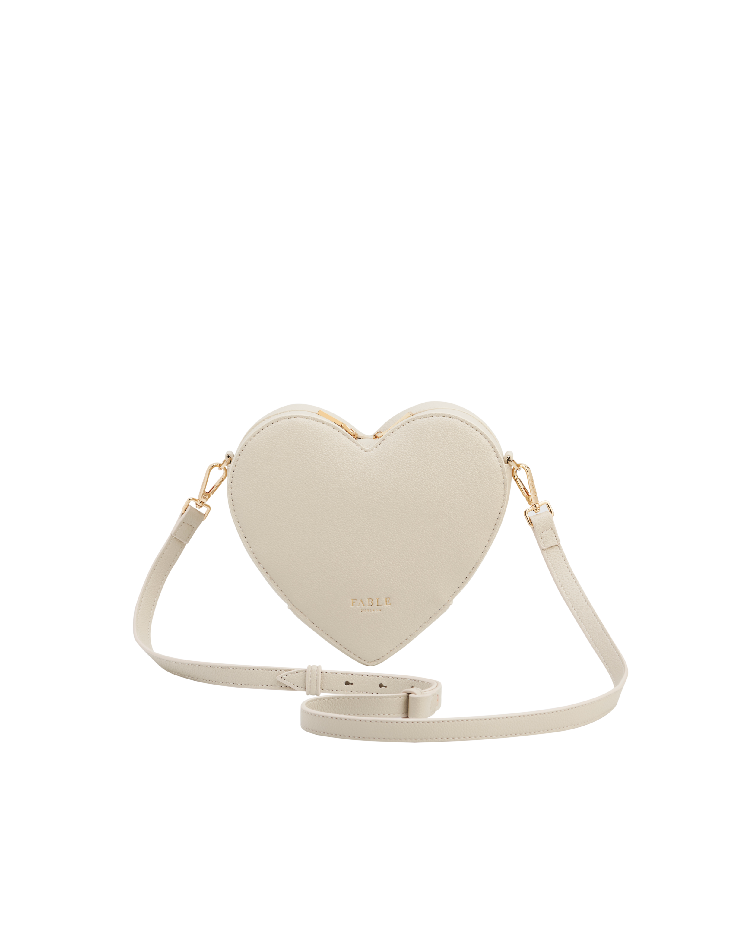 Fable England Penelope Heart Crossbody Purse, Alternate, color, Stone