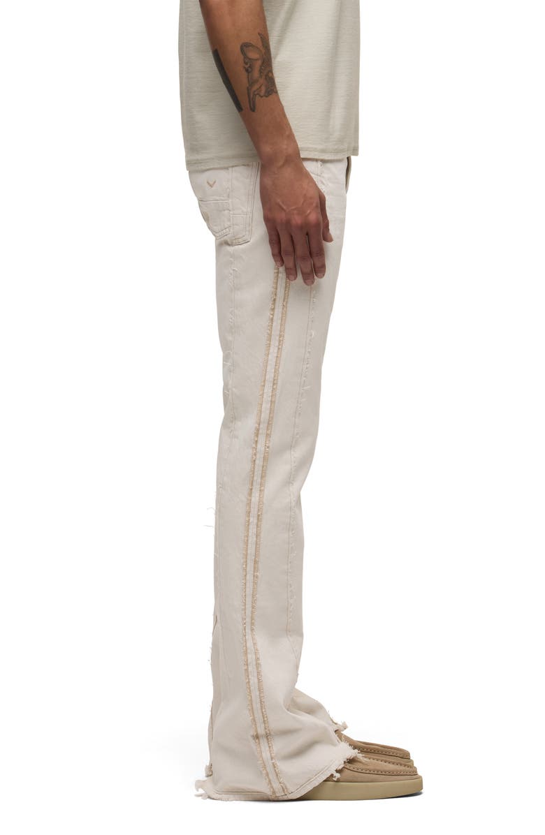 Hudson Jeans Walker Reconstruction Kick Flare Jeans, Alternate, color, Natural