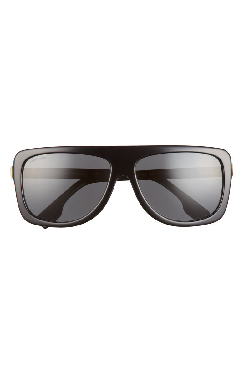 Burberry 59mm Rectangular Sunglasses, Main, color, 
