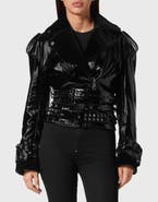 PHILIPP PLEIN Leather Jacket Women
