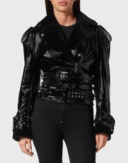 PHILIPP PLEIN Leather Jacket Women