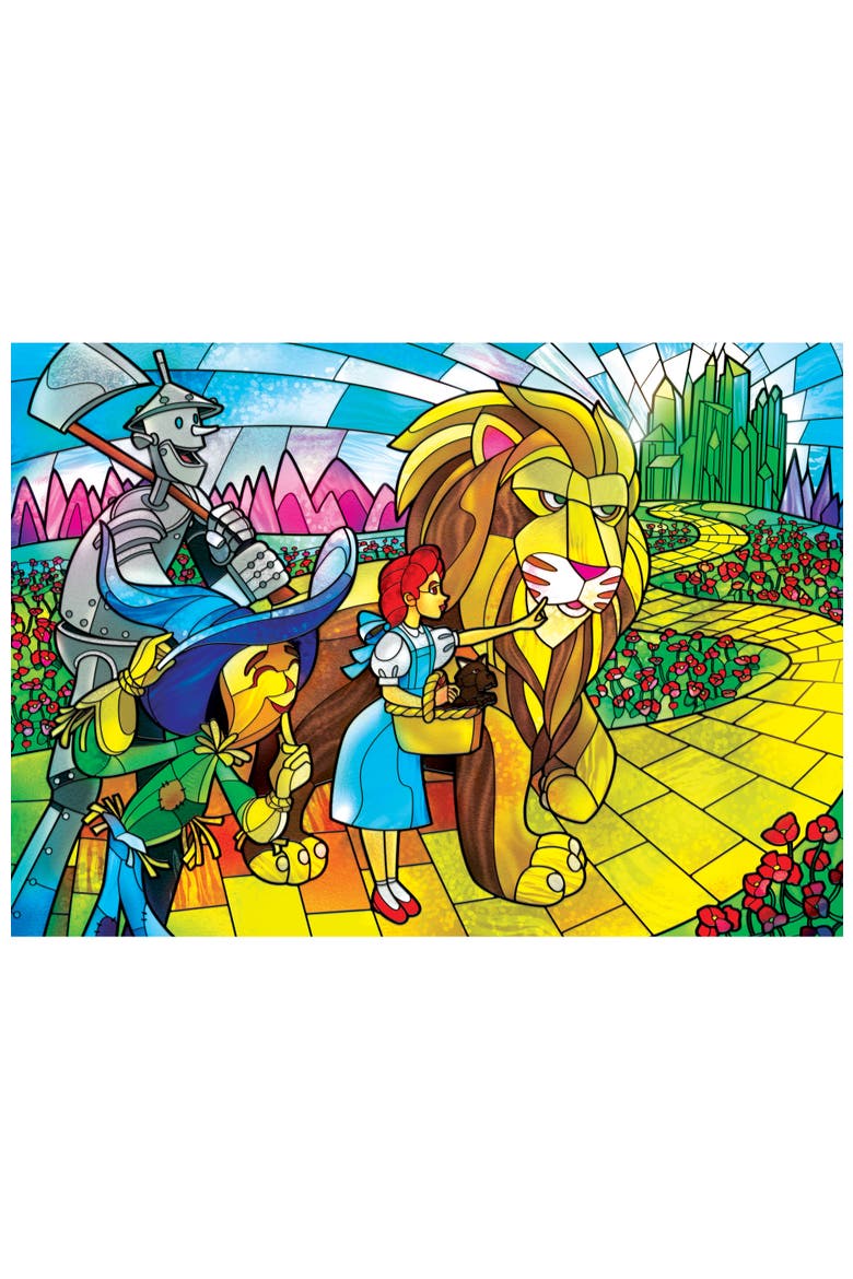 Wizard of Oz 500 Piece Jigsaw Puzzle, Alternate, color, Multicolor