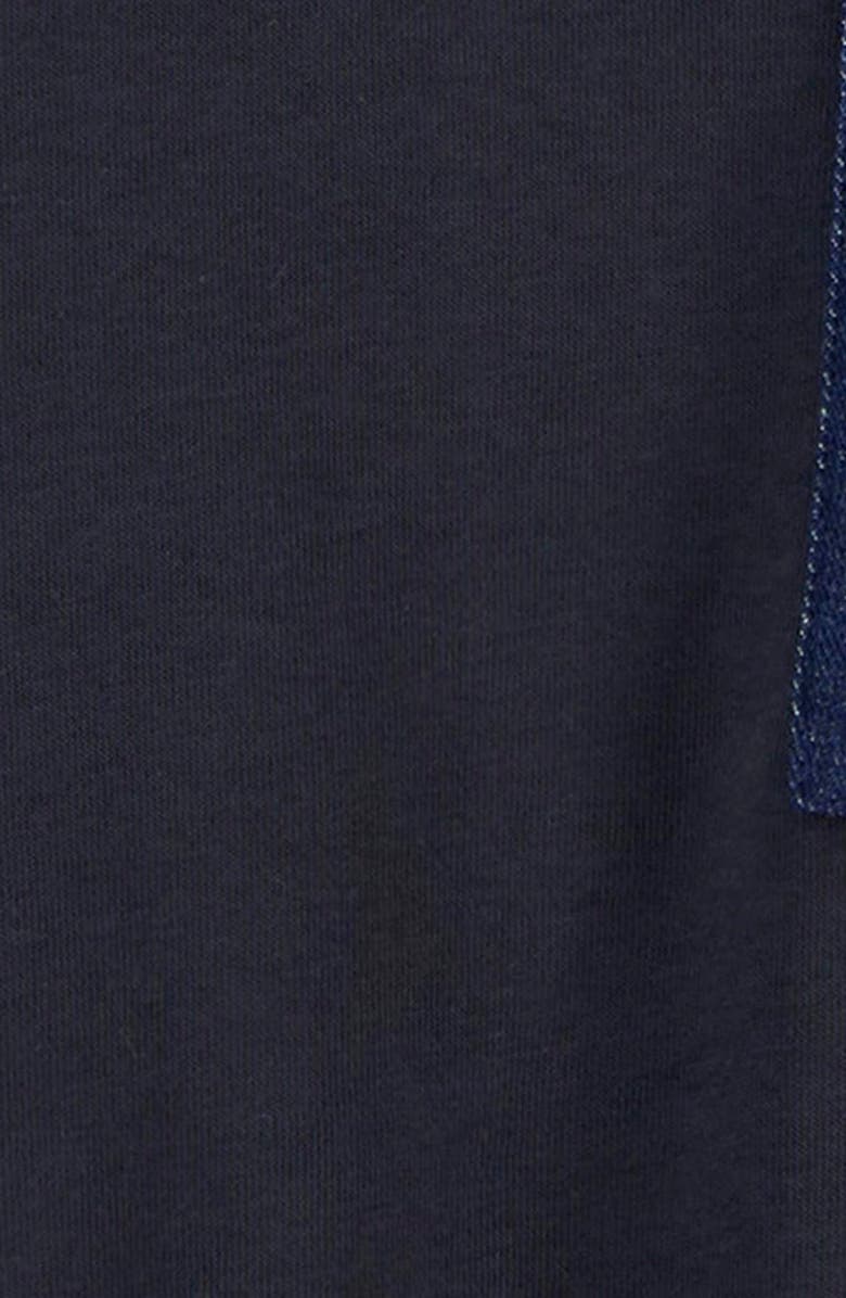Barbour Saima Denim Pocket Sweatshirt, Alternate, color, Dark Navy
