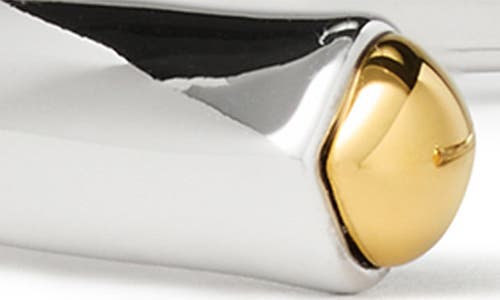Kate Spade New York Two Tone Cuff Bracelet In Metallic