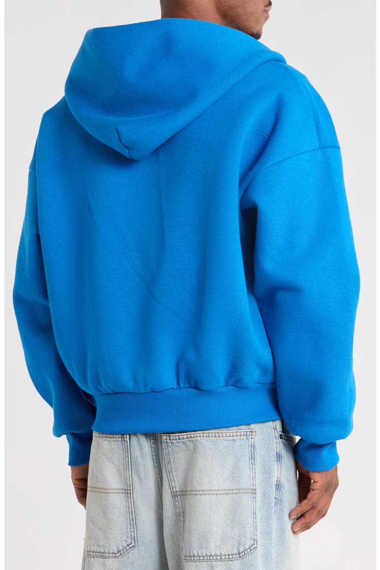 Stiff Lounge Zip-Up Hoodie, Alternate, color, BLUE