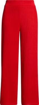 Anne Klein Pull-On Crop Wide Leg Pants