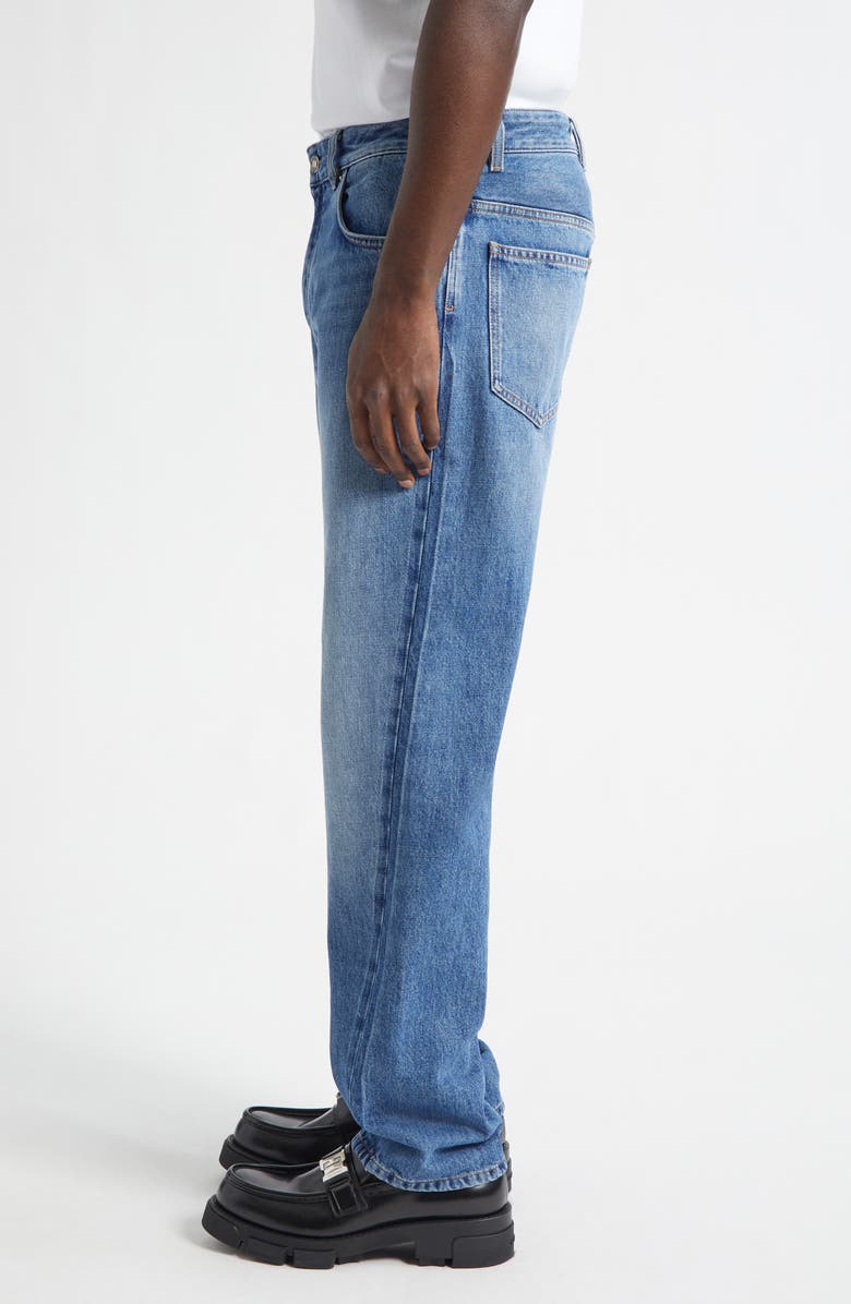 Givenchy Couture Seam Straight Leg Jeans, Alternate, color, Medium Blue