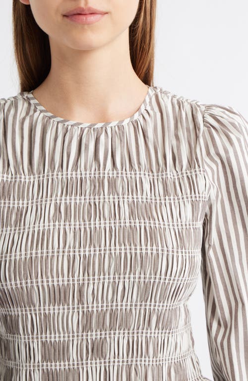 Rails Tabi Smocked Peplum Top In Multi