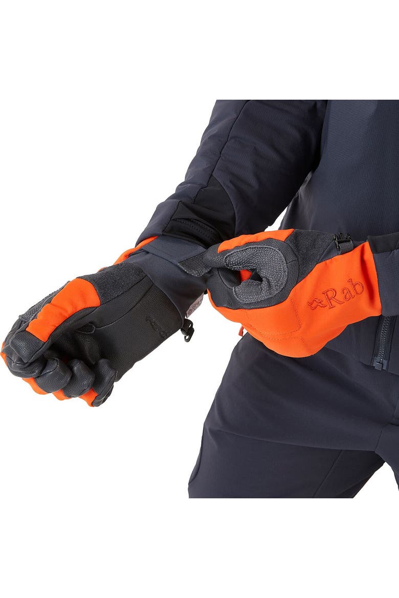 Axis Glove, Alternate, color, Firecracker