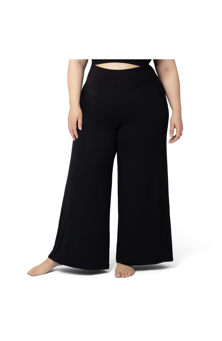Kindred Bravely Wide Leg Maternity & Postpartum Lounge Pant, Main, color, Black