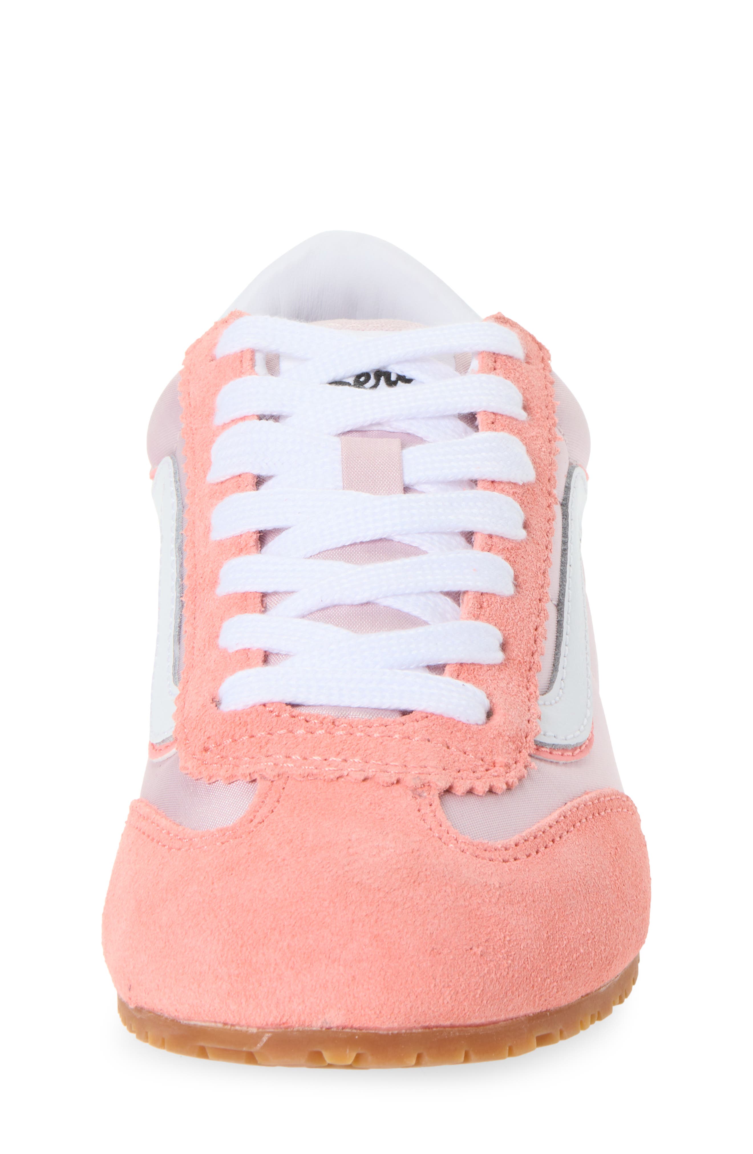 Kids' Super Low Pro Leather Sneaker, Alternate, color, PALE PETAL PINK
