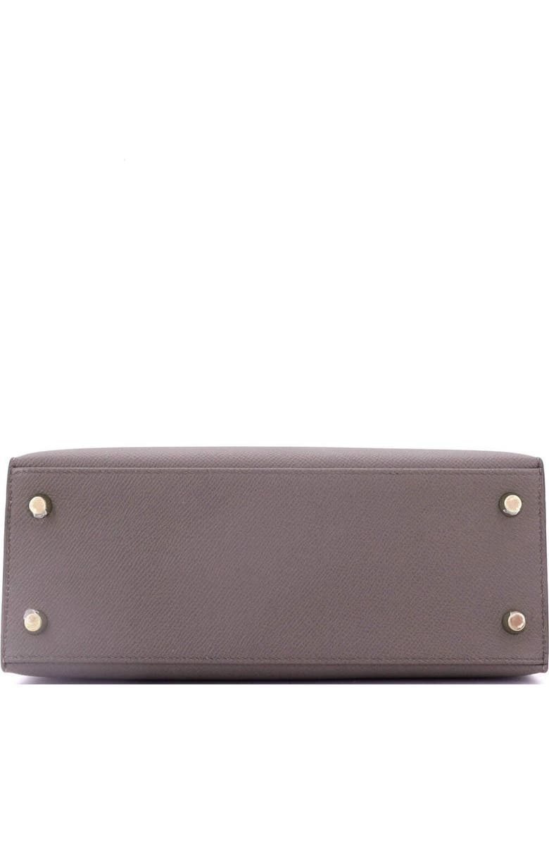 Pre-Owned Hermes Kelly Handbag Grey Epsom with Gold Hardware 25, Alternate, color,