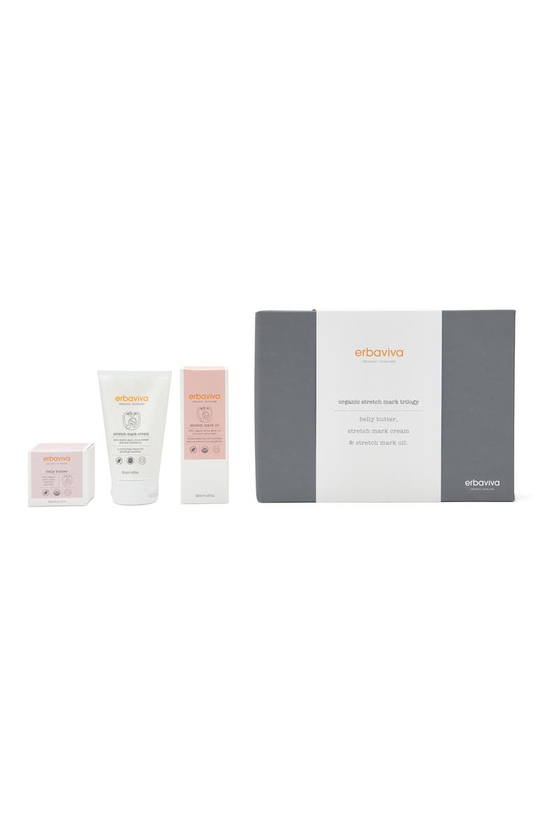 Stretch Mark Trilogy Set, Alternate, color, WHITE