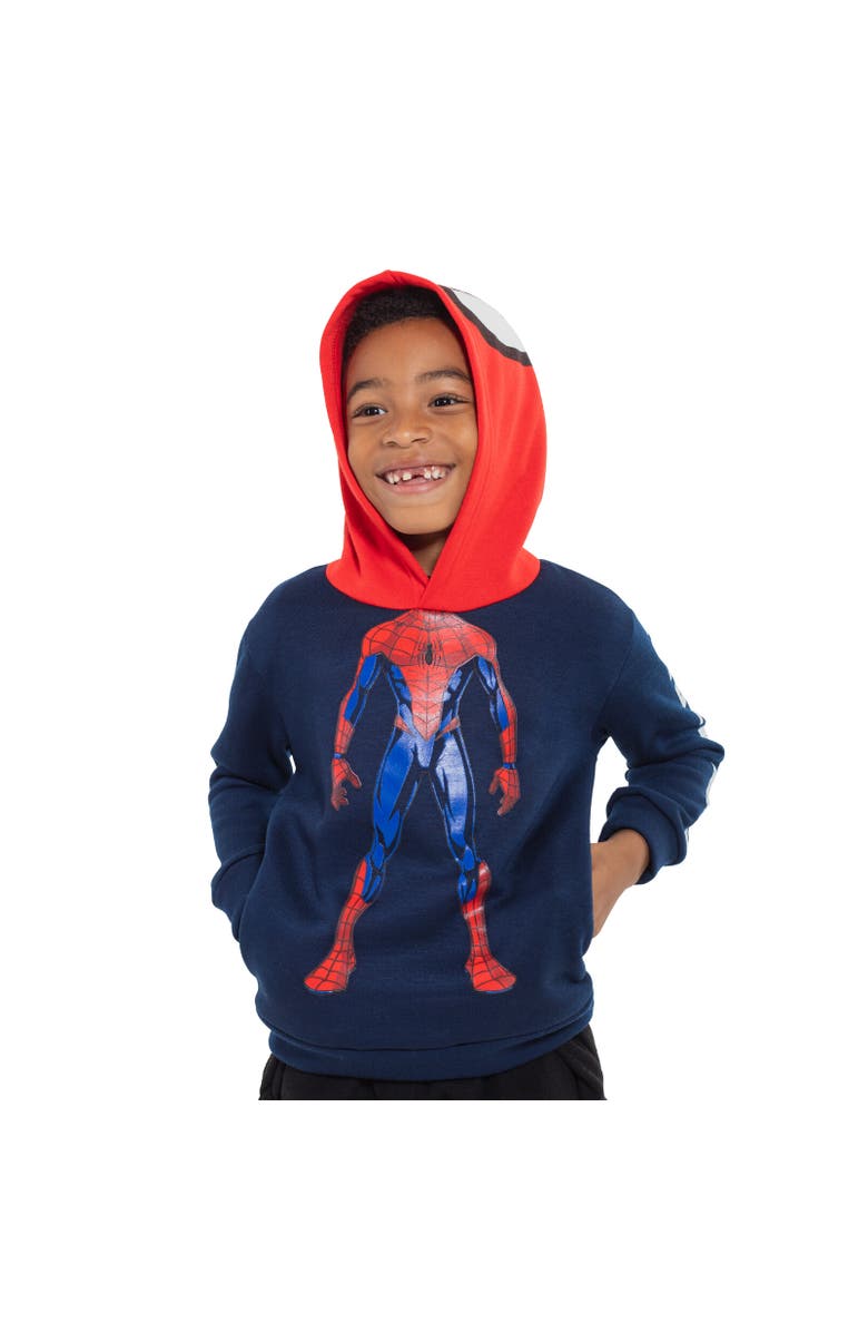Marvel Cosplay Pullover Hoodie, Alternate, color, Spiderman Pose