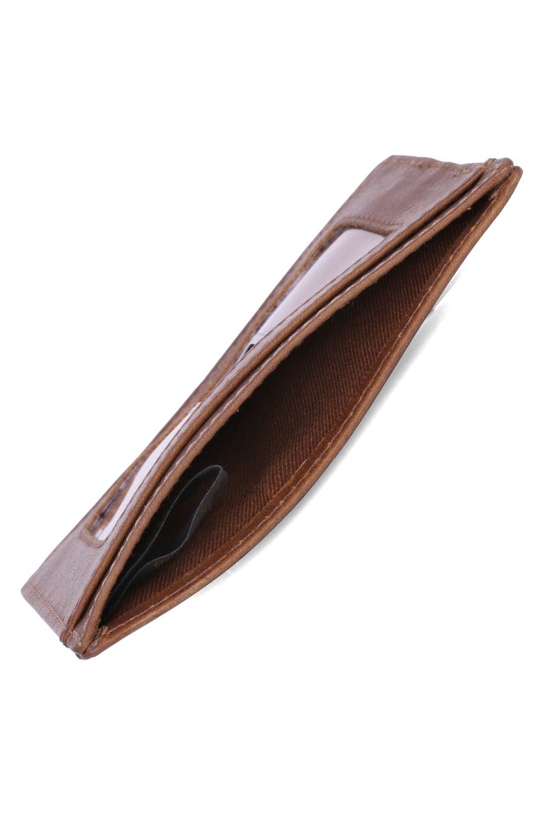 American Lodge Front Pocket Money Clip Wallet, Alternate, color, COGNAC