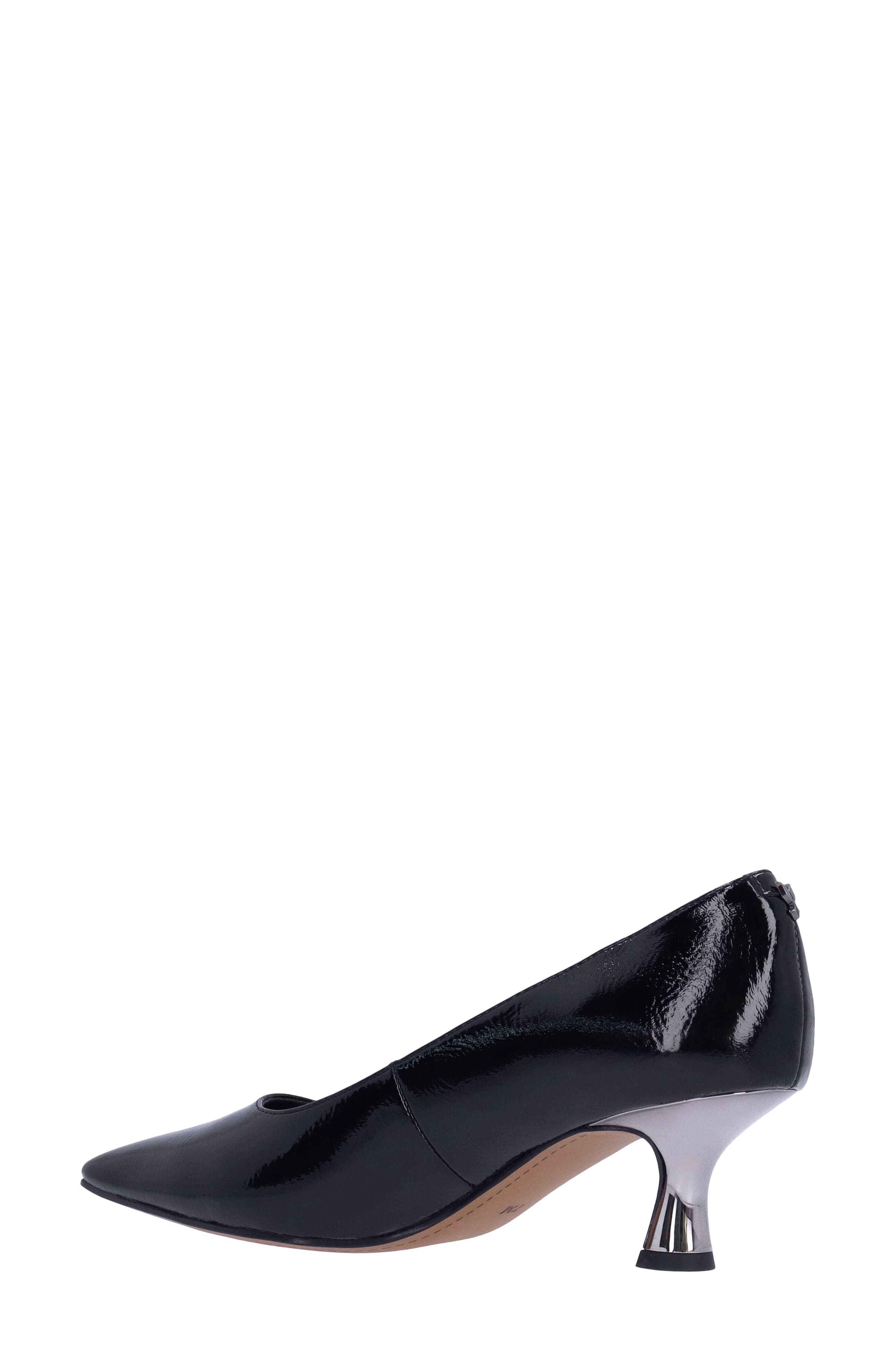 J. Reneé Ellsey Kitten Heel Pump, Alternate, color, Black