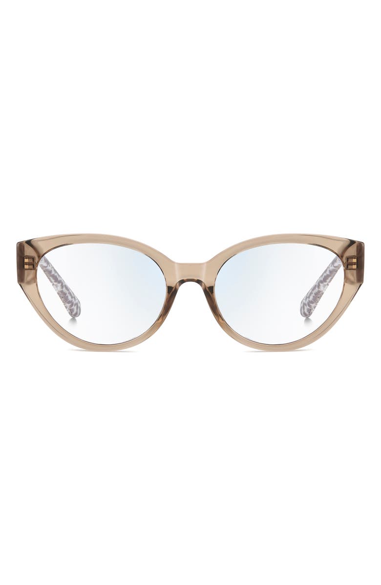 Kate Spade New York Caia 53mm Reading Glasses, Main, color,