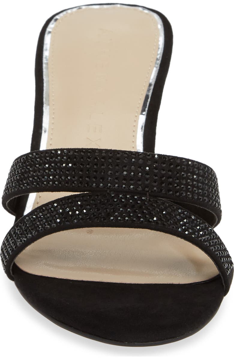 Athena Alexander Skope Crystal Embellished Slide Sandal, Alternate, color,