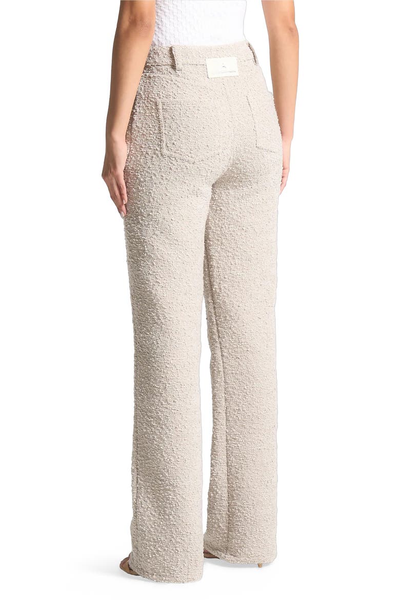 Sara Boucle Straight Leg Jeans, Alternate, color, Beige